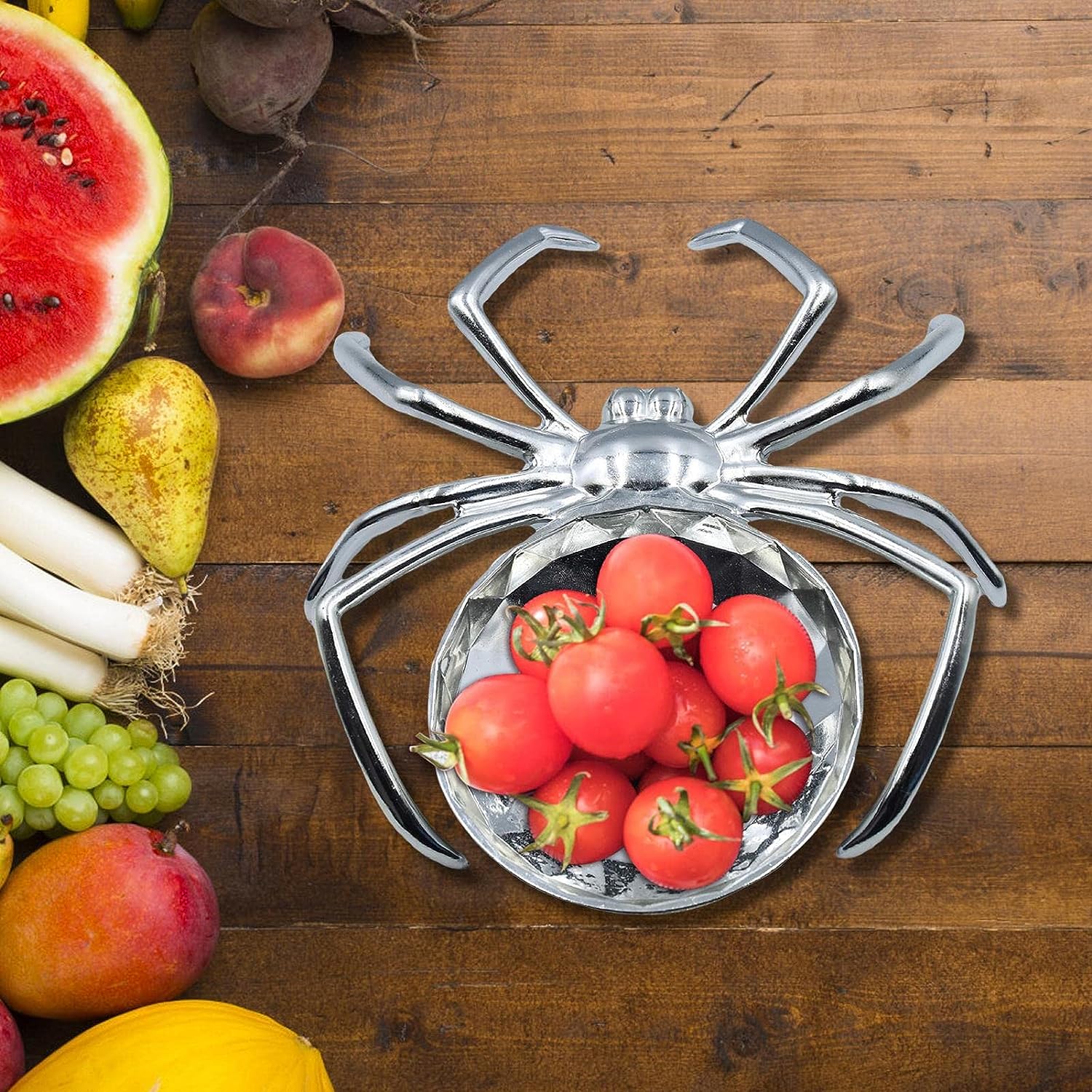 Plastic Spider Candy Treat Bowl