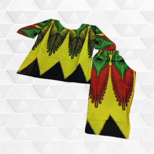 Conjunto Niña Etnia Negra