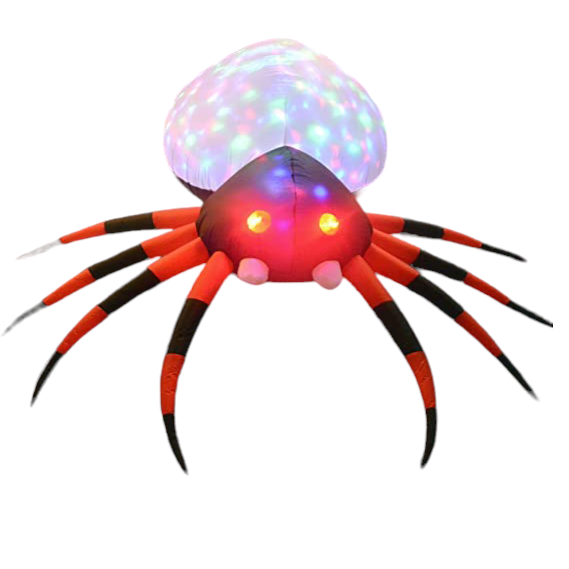 4 FT Inflatable Red Legged Spider