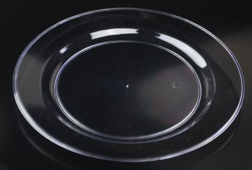 7" Clear Plastic Plate -20Ct