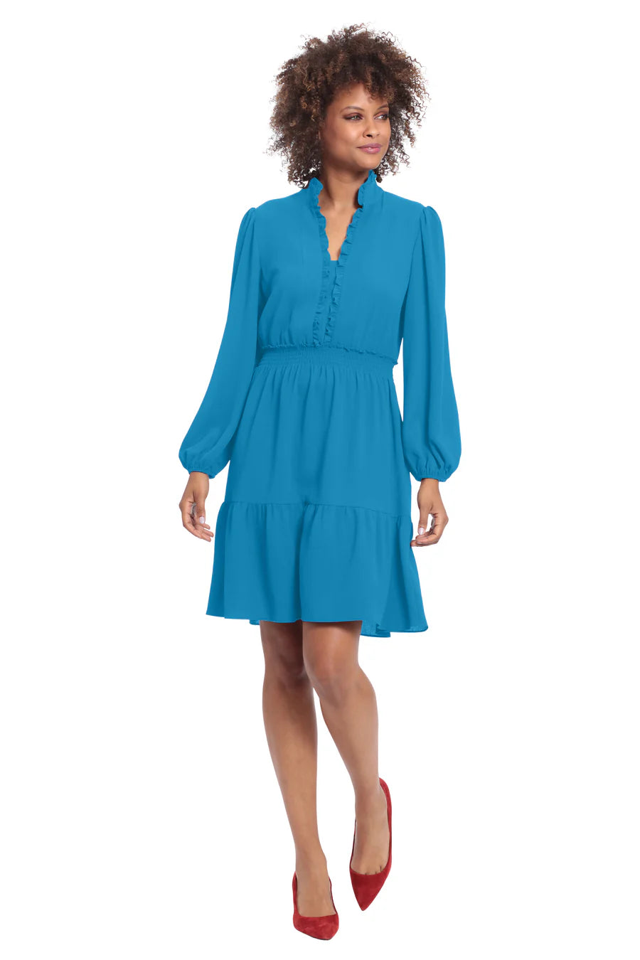 Dress Brilliant Blue - London Times