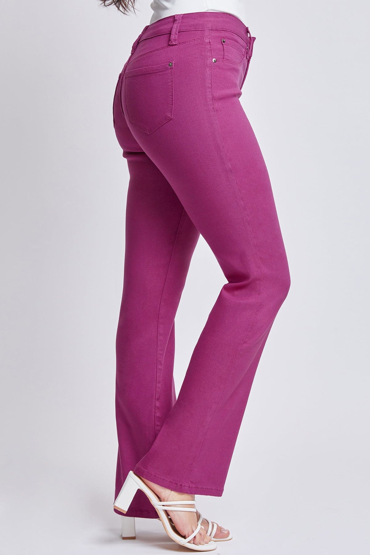 Women's Hyperstretch Bootcut Pants Dark Ruby