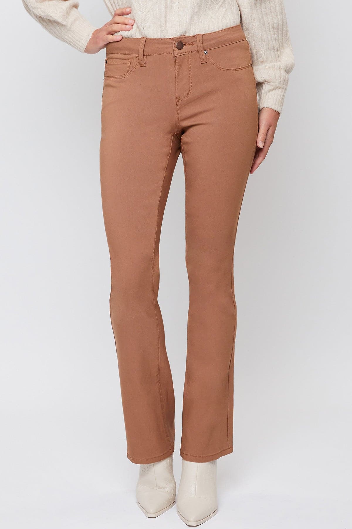Women's Hyperstretch Bootcut Pants Almond