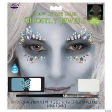 Glow In The Dark Face Ghostly Jewels