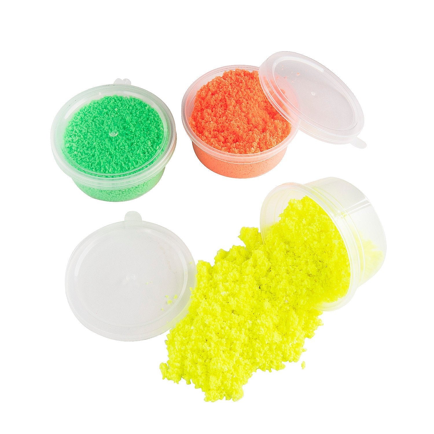 Glow-in-the-Dark Fluffy Growing Sand Foam