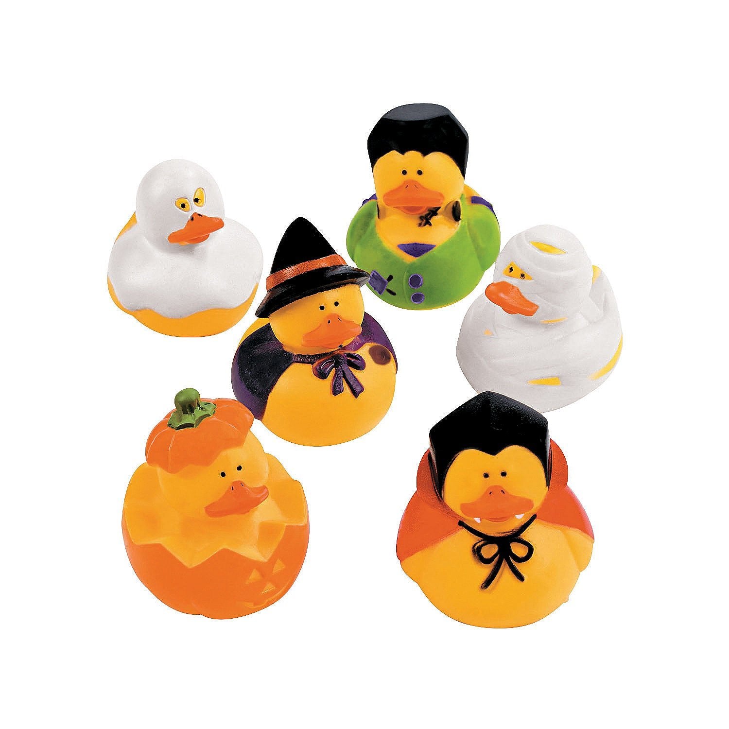 Halloween Character Rubber Ducks