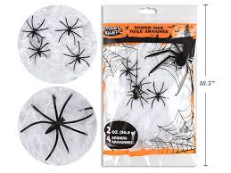 2oz Spider Web With 4 Spiders