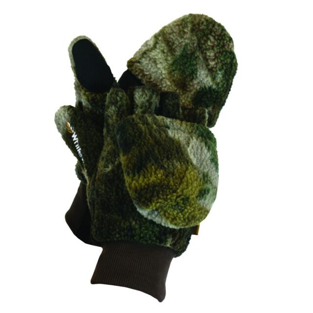 Mens Fleece Camo Glomitt Highland Timber Camo