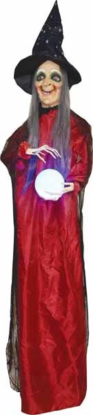 72" Hanging Witch w/Crystal Ball