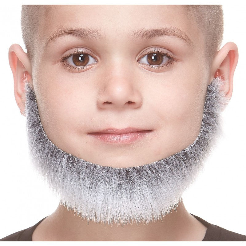 Beard for Kids, Grey and White