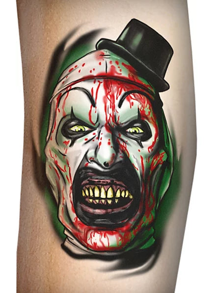 Terrifer 3 -Tattoo Art The Clown