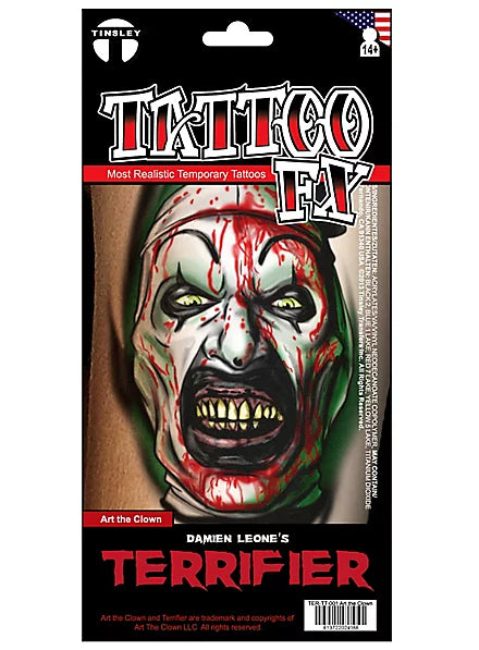 Terrifer 3 -Tattoo Art The Clown