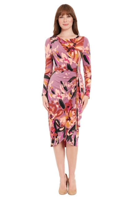 Dress Orchid Mult - London Times