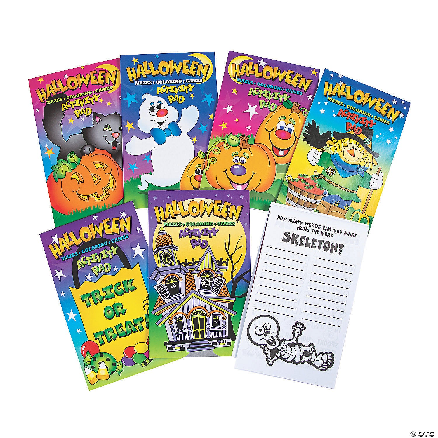 PDQ Halloween Activity Pads