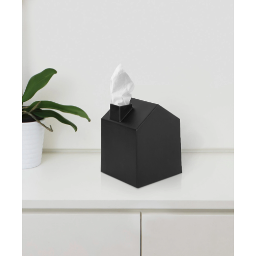 CASA TISSUE COVER BLACK PIEX