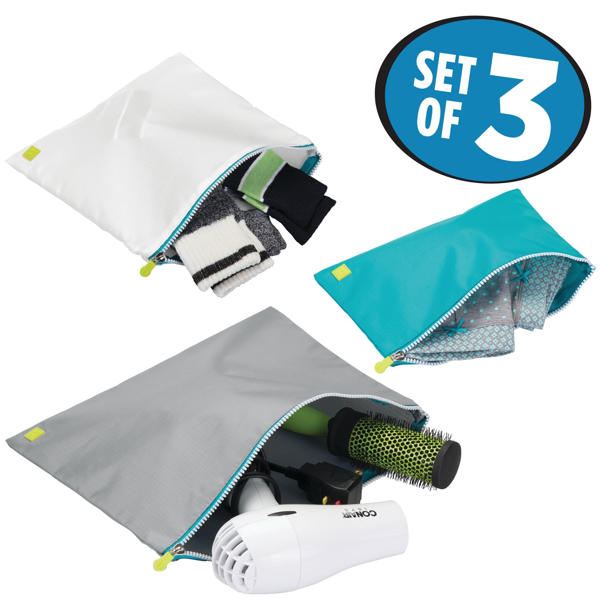 Set de 3 Bolsas de embalaje