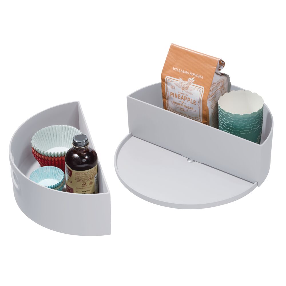 2-Piece turntable Grey