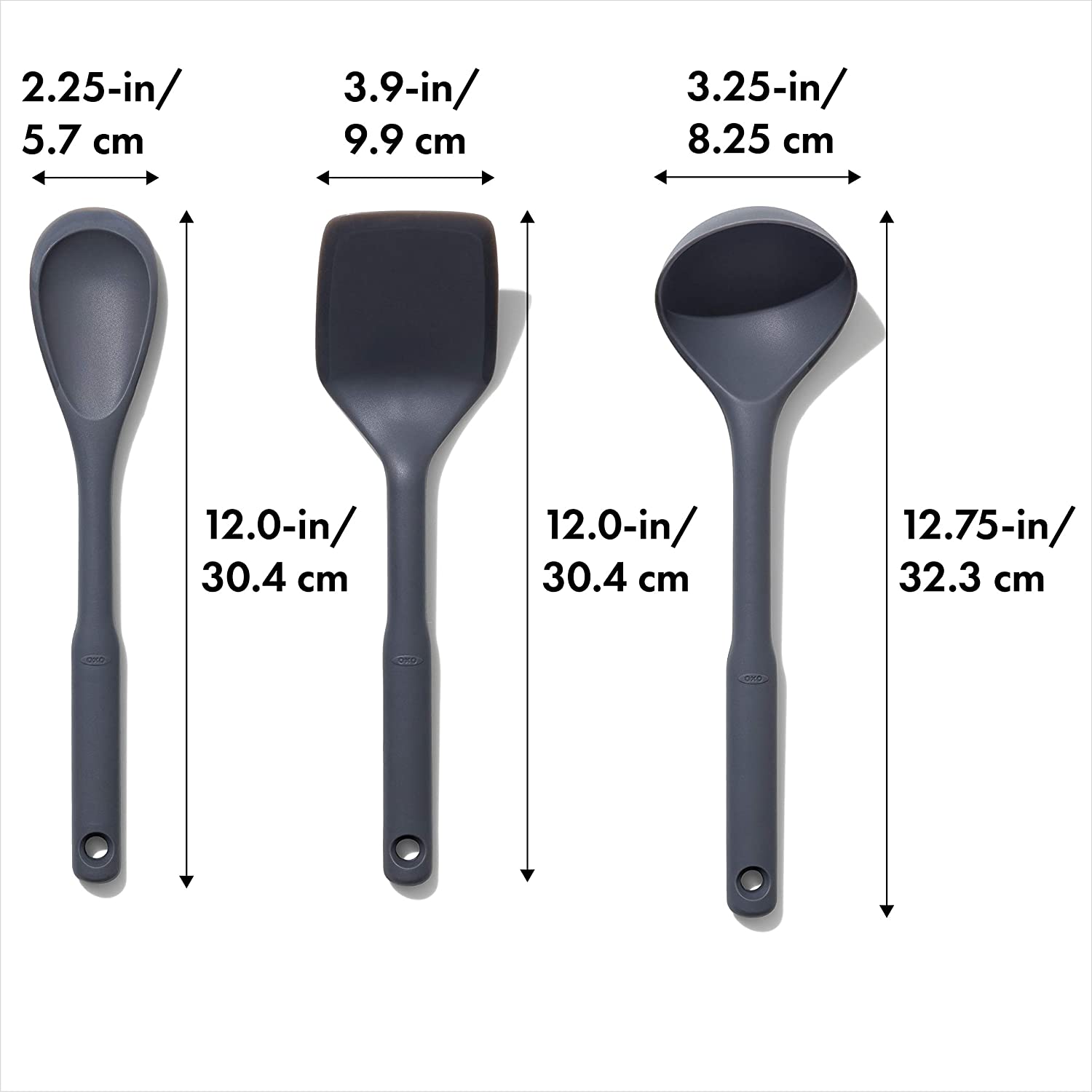 OXO GG 3 PIECE SILICONE UTENSIL