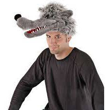 BIG BAD WOLF PLUSH HAT
