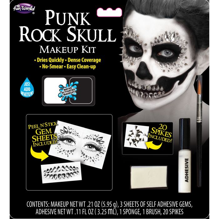 PUNK ROCK SKULL MAKEUP KIT
