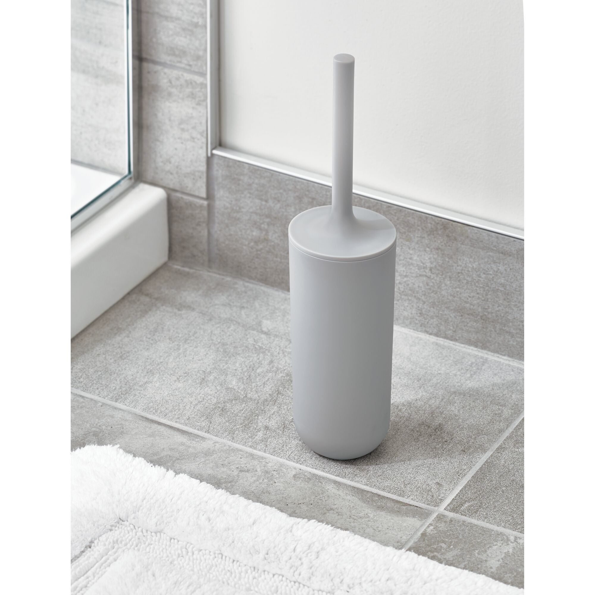 Cepillo de cuenco gris 17.4" x 5.5" x 3.8"