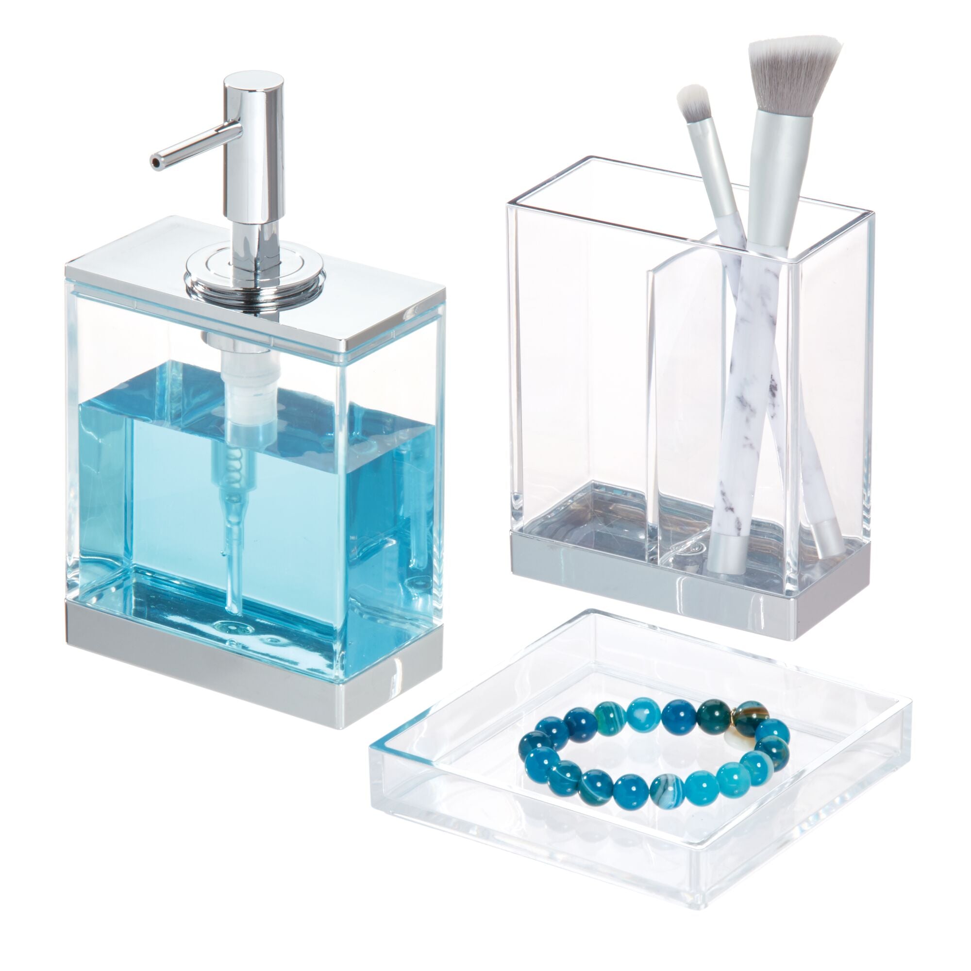 Set de 3 accesorios de baño
