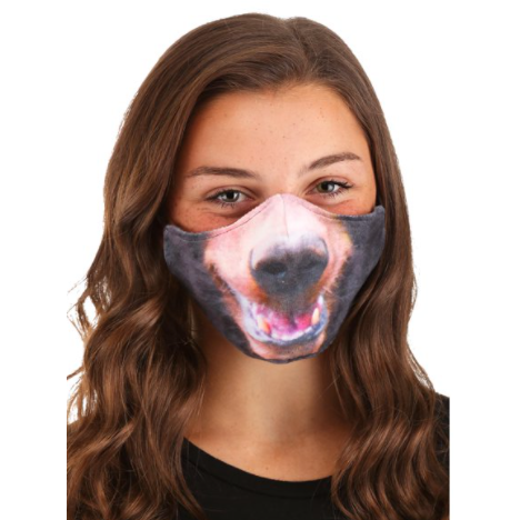 BEAR DYE SUBLIMATED FACE MASK KIDS
