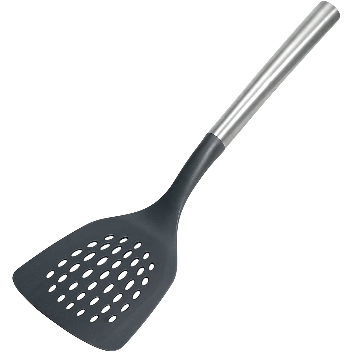 STAINLESS STEEL SLOTTED TURNER W/ NYLON