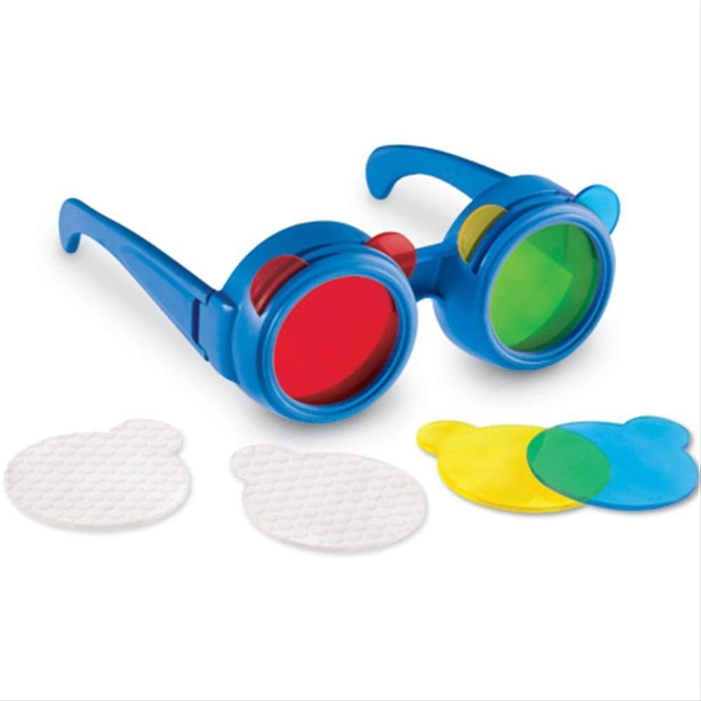 Color mixing glasses