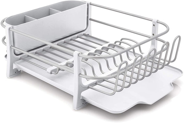 OXO Good Grips 'Rust-Proof Aluminum' Fold-Flat Dish Rack (Black