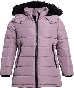 Quilted Anorak W/Oversized Zi Quail