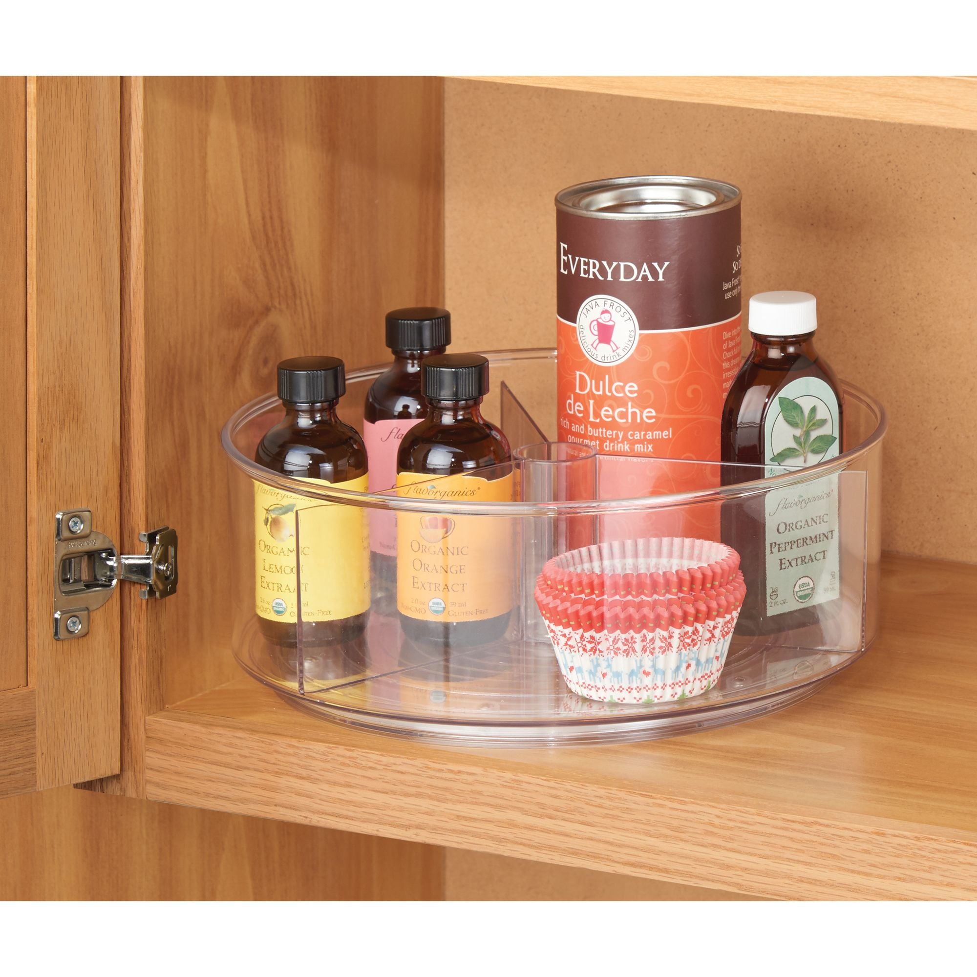 Mesa giratoria dividida 9.3" x 4.25H