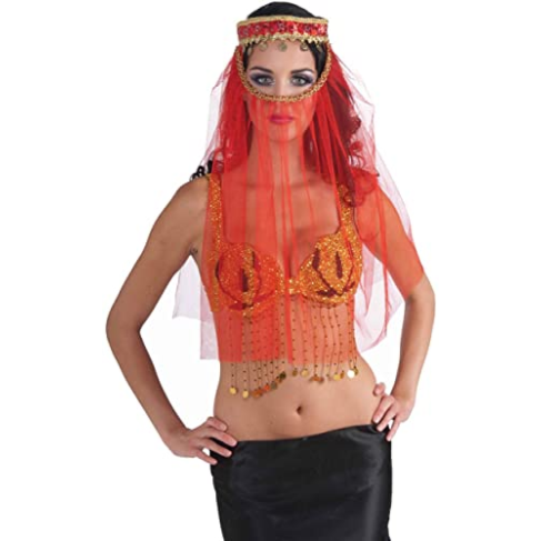 Harem Headpiece Party Supplies Red