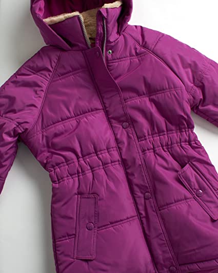 Faux Memory Puffer W/Elastic Orchid