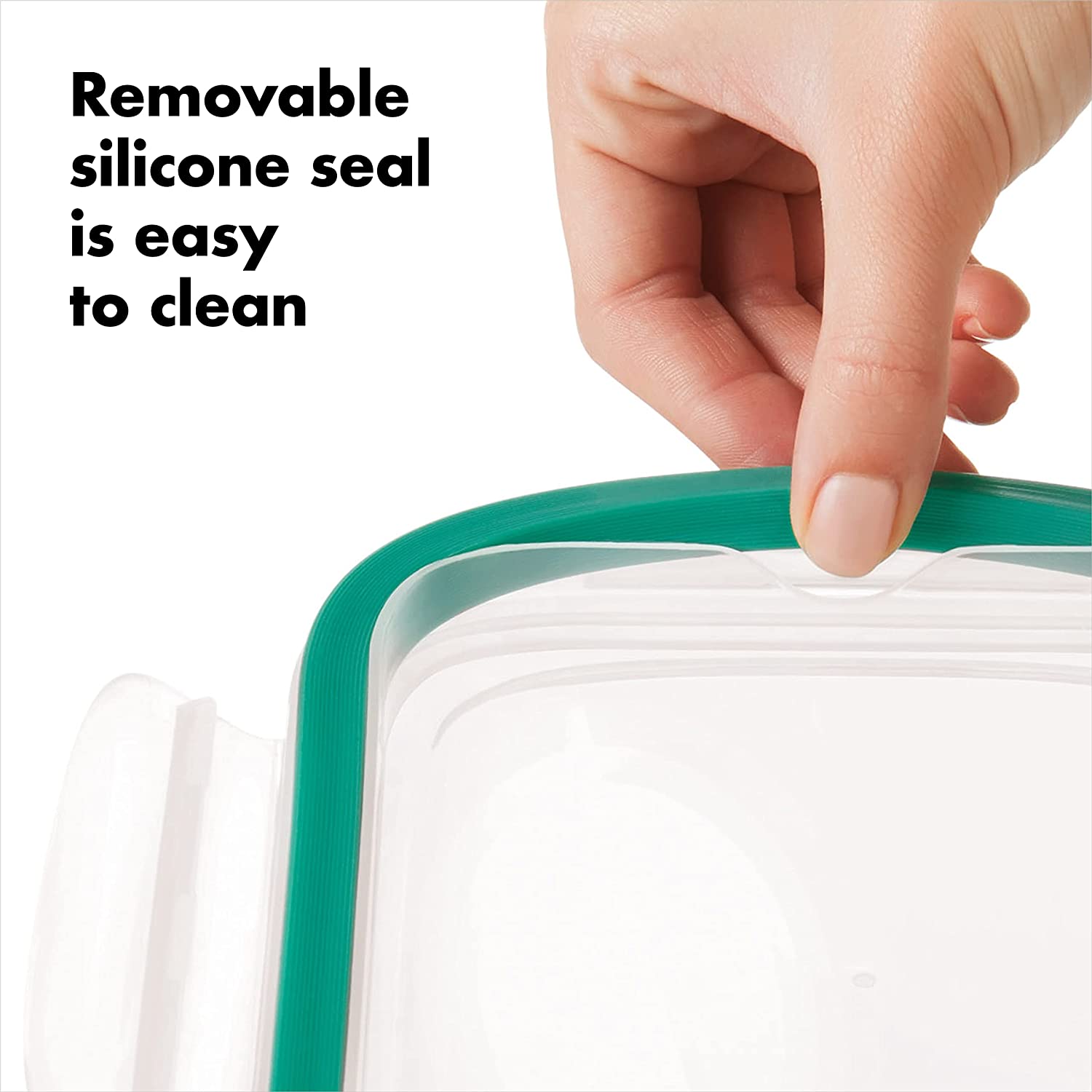 OXO GG 1.6 CUP SMART SEAL GLASS RECTANGLE CONTAINER