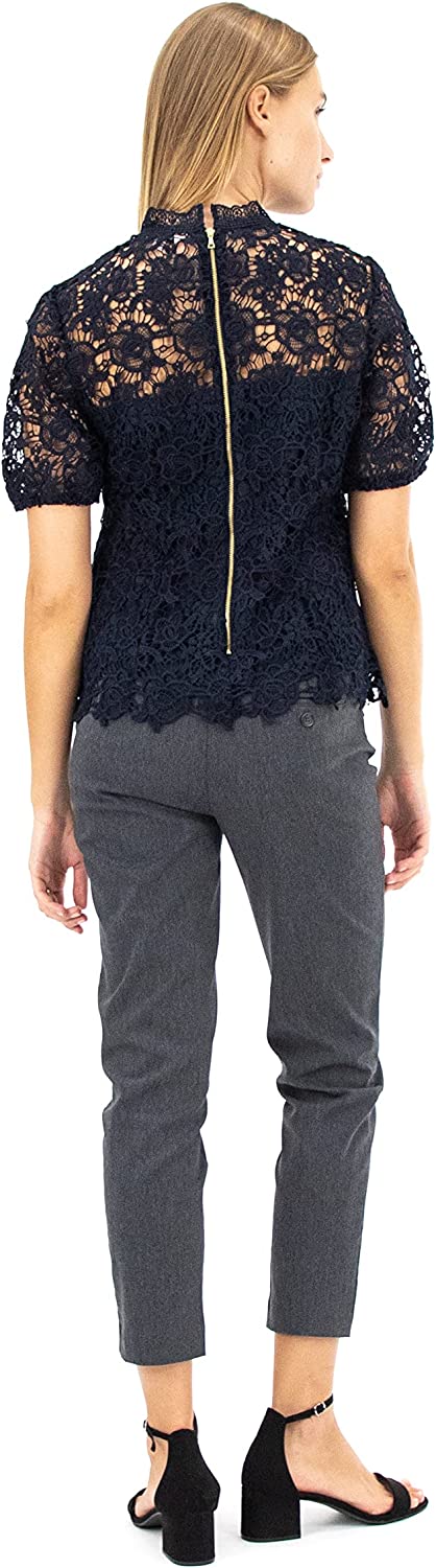 Blouse Woven Nanette Navy - Nanette Lepore