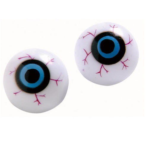 Plastic eyeballs 12 pieces