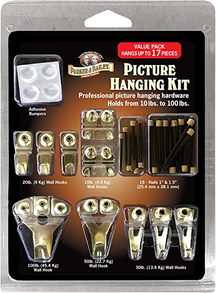 Picture Hanging Kit 17 Pc Value Pack