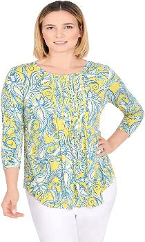 Blouse Sunburst Multi - Ruby Rd