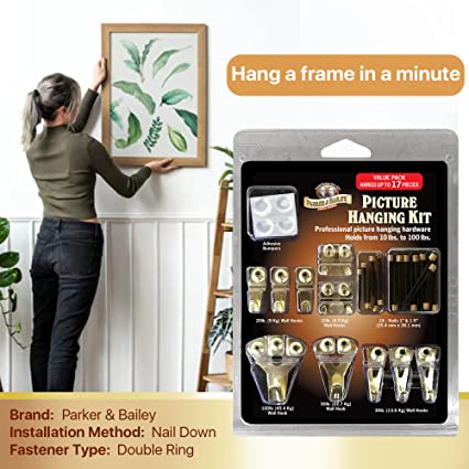 Picture Hanging Kit 17 Pc Value Pack