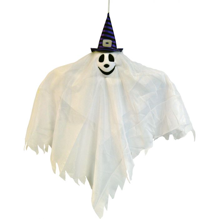 27" Hanging Ghost with Hat Assortment