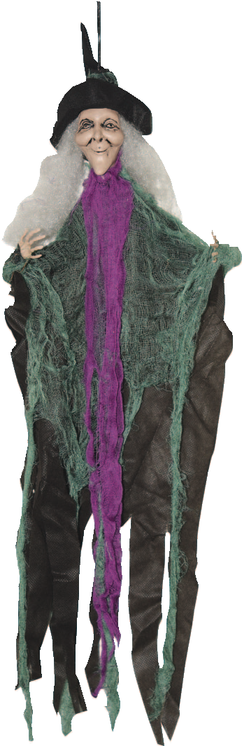 29.5 IN Hanging Witch