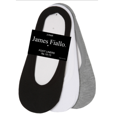 Men's Foot Liners 3-Pair Pack