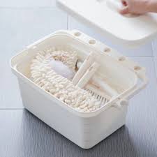 One Handle Multiple Cleaning Solutions White