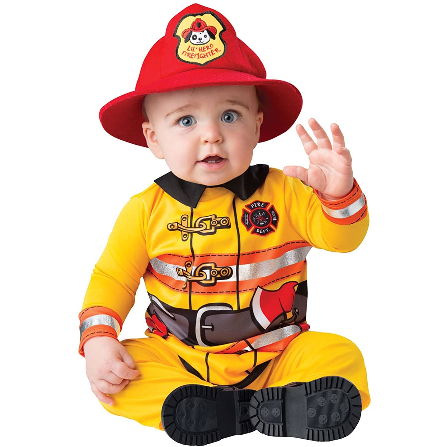 FEARLESS FIREFIGHTER BABY COSTUME