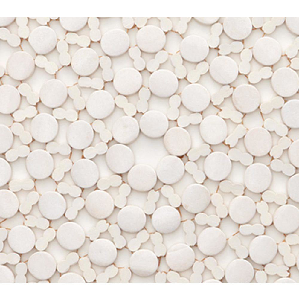ROUND BAMBOO PLACEMATS WHITE