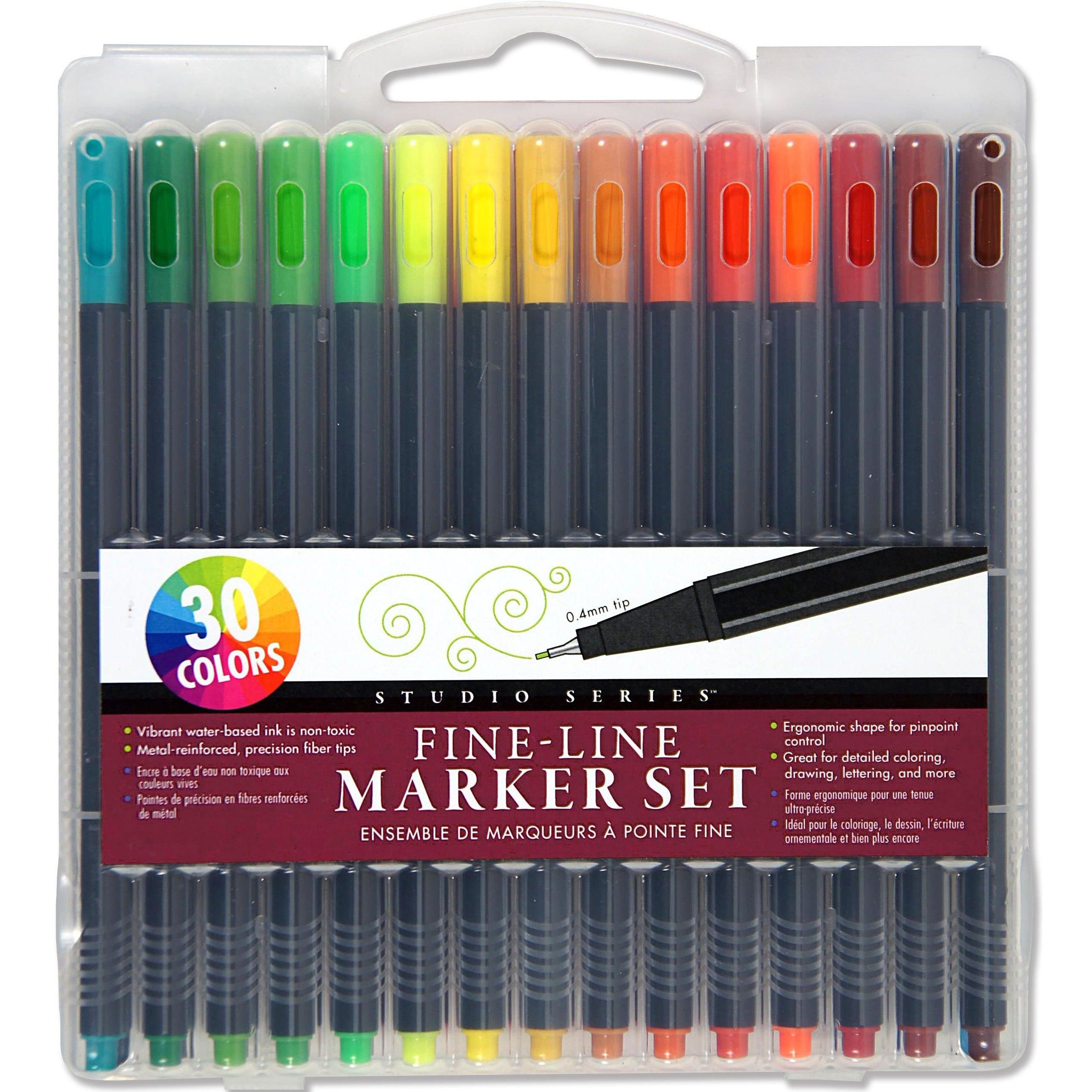 FINE LINE 30 COLORS MARKET SET