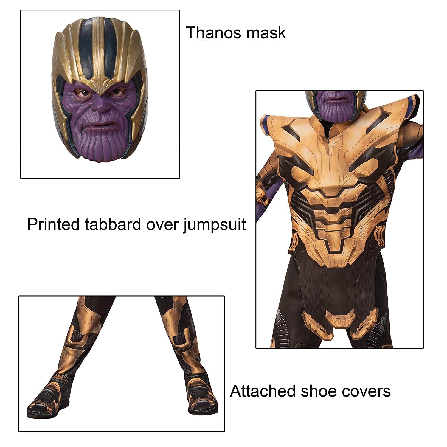 THANOS ENDGAME BOY COSTUME