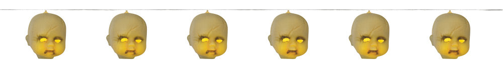 40 IN LU GARLAND BABYDOLL HEADS