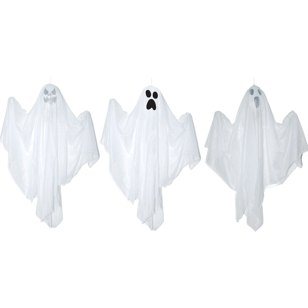 18" HANGING GHOST SPOOKY